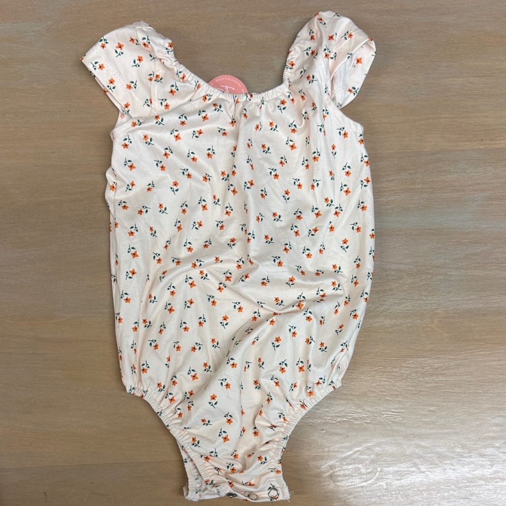 Charming Floral Kids Bodysuit